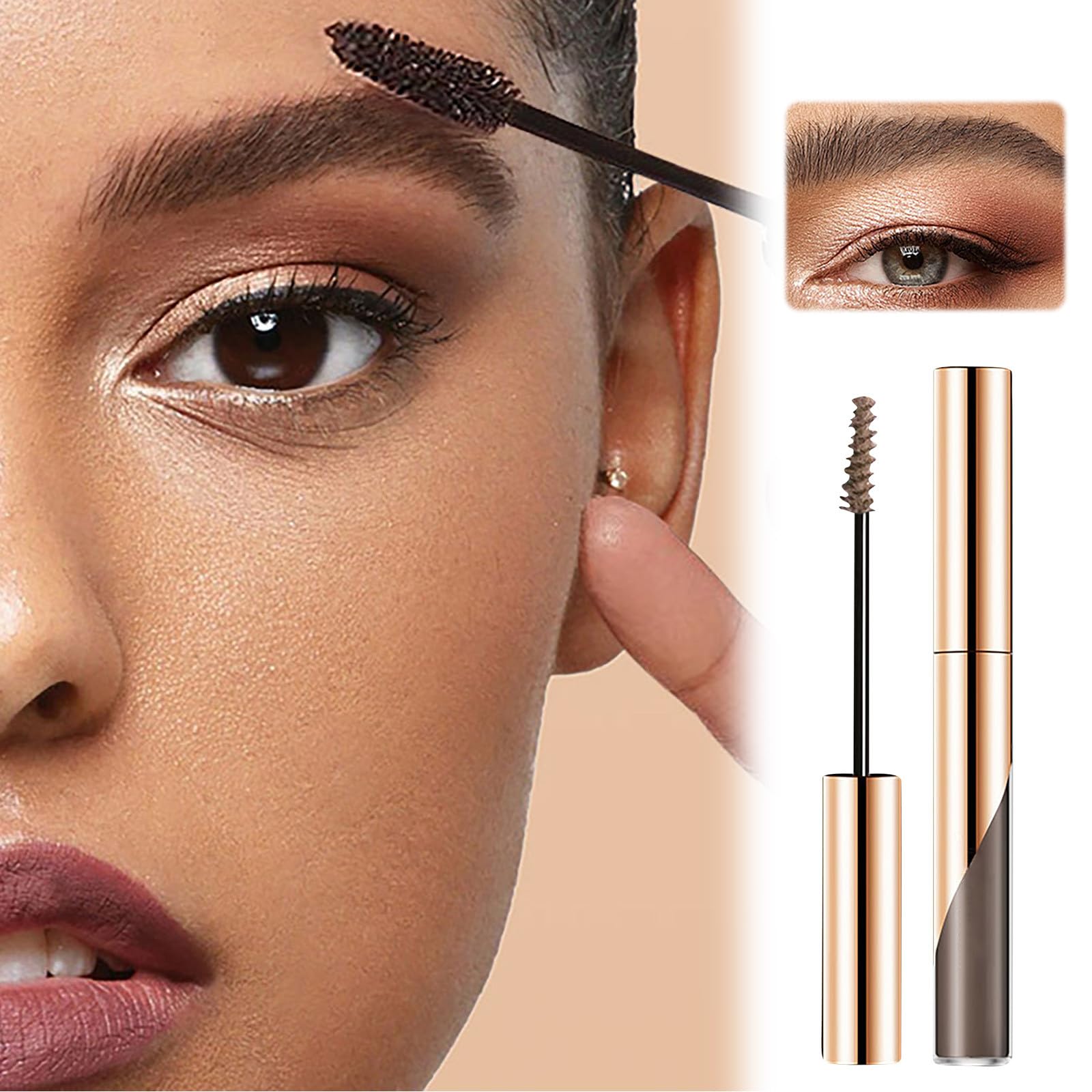 Гель для брів Wmz741 Braun 4 мл, фото №1