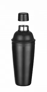 Шейкер Cobbler HENDI BarUp 0,8L 	нержавіюча сталь, чорний synthetic.ua - Фото 1