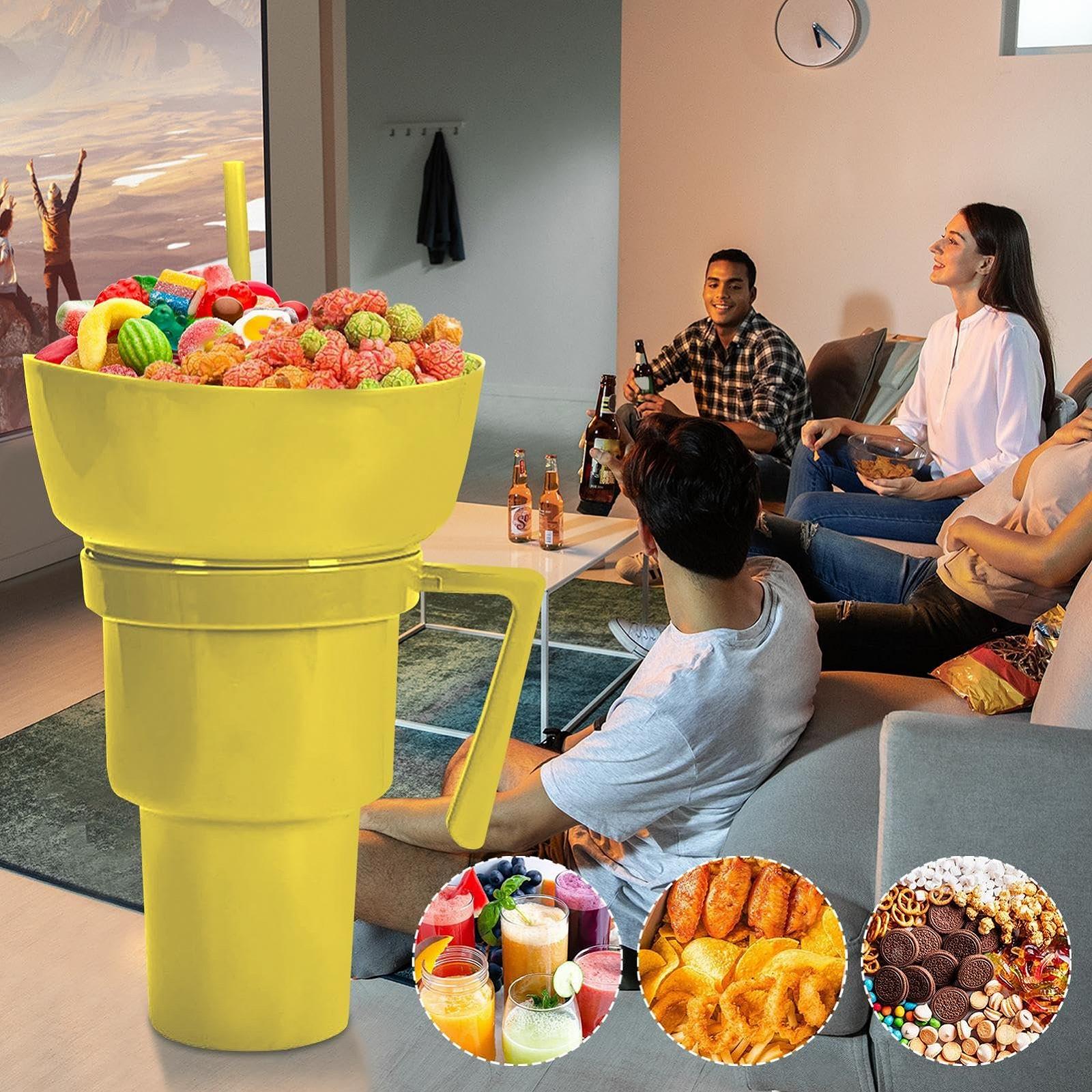 Контейнер для напоїв та снеків Дитячий з соломинкою, фото №3