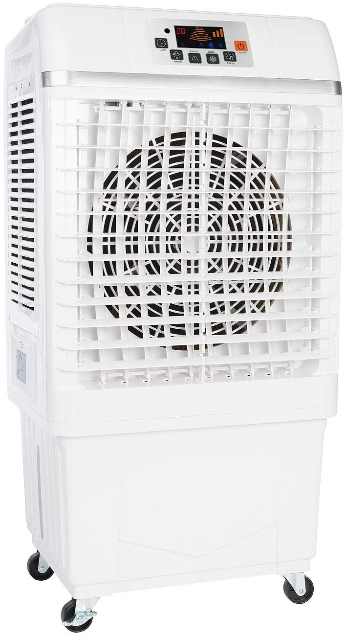 Мобільний охолоджувач повітря та зволожувач Sichler Haushaltsgeräte LW-620 2-в-1 26 л 100 Вт 25 м² з іонізатором, фото №4