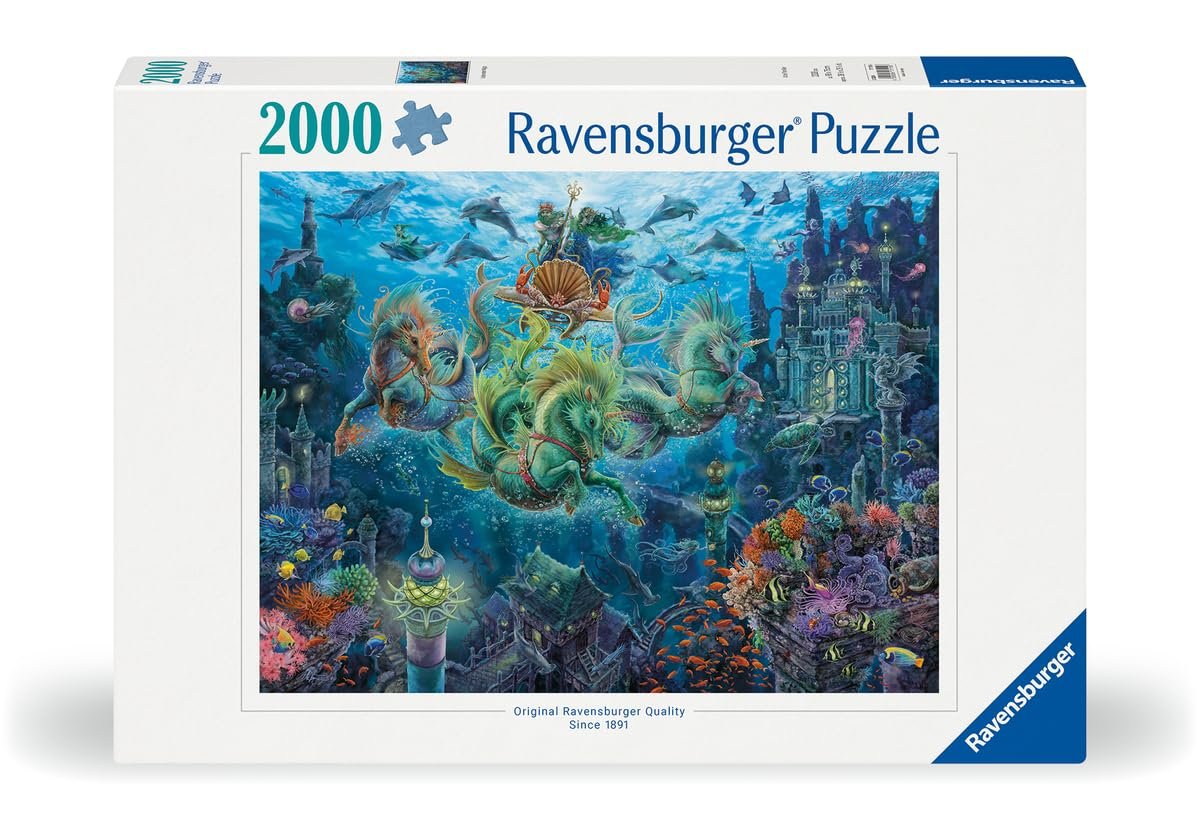 Пазл Ravensburger 17115 Underwater Magic 2000 элементов, фото №2