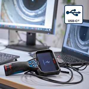 Аккумуляторная инспекционная камера Bosch GIC 12V-5-27C Professional synthetic.ua - Фото 1