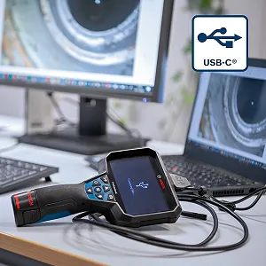 Аккумуляторная инспекционная камера Bosch GIC 12V-5-27C Professional synthetic.ua - Фото 1