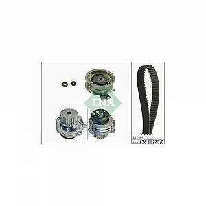 Водяной насос и комплект ремня ГРМ Schaeffler INA 530 0171 31 для AUDI SEAT SKODA VW - Фото 1