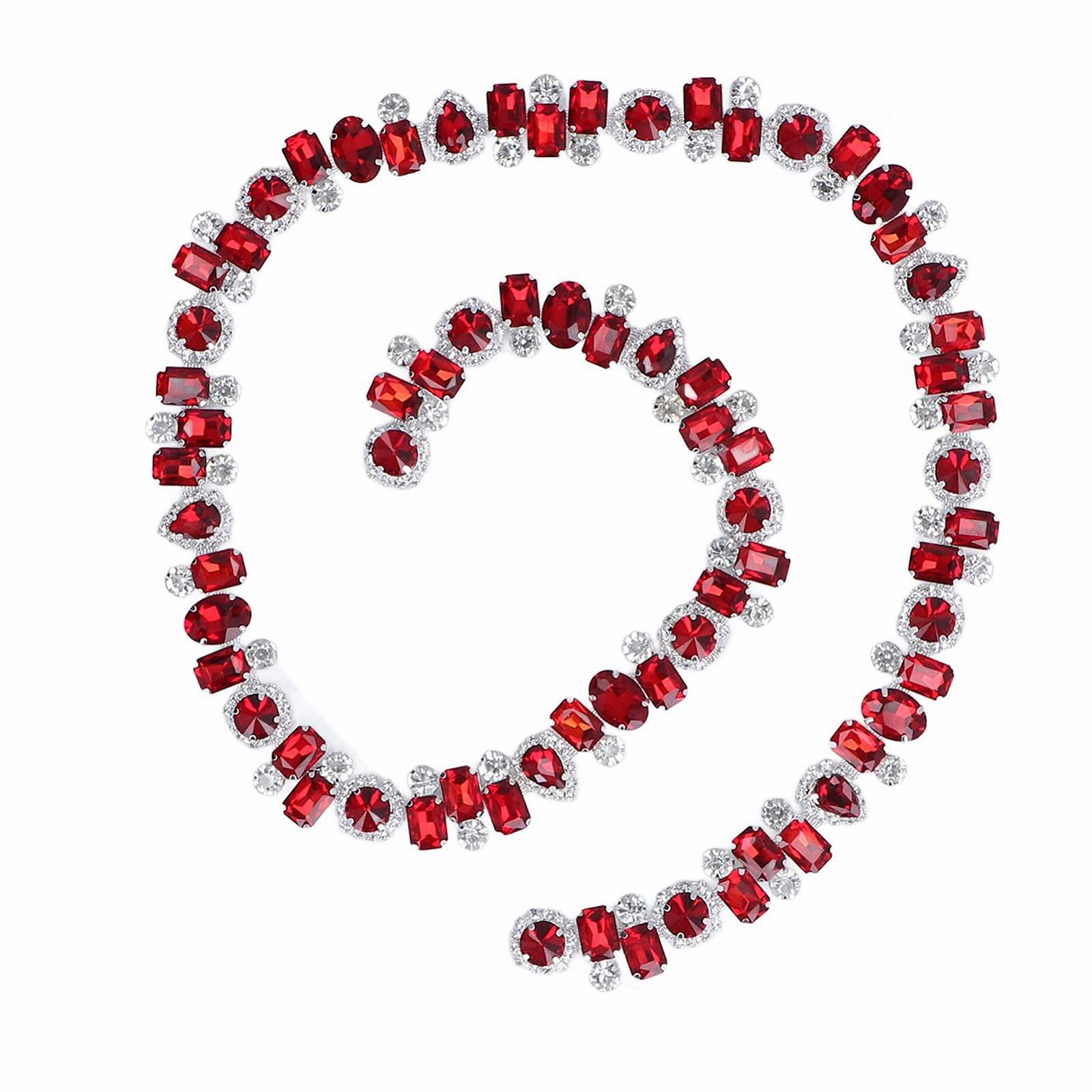 Бусины Стекло Красный, фото №6