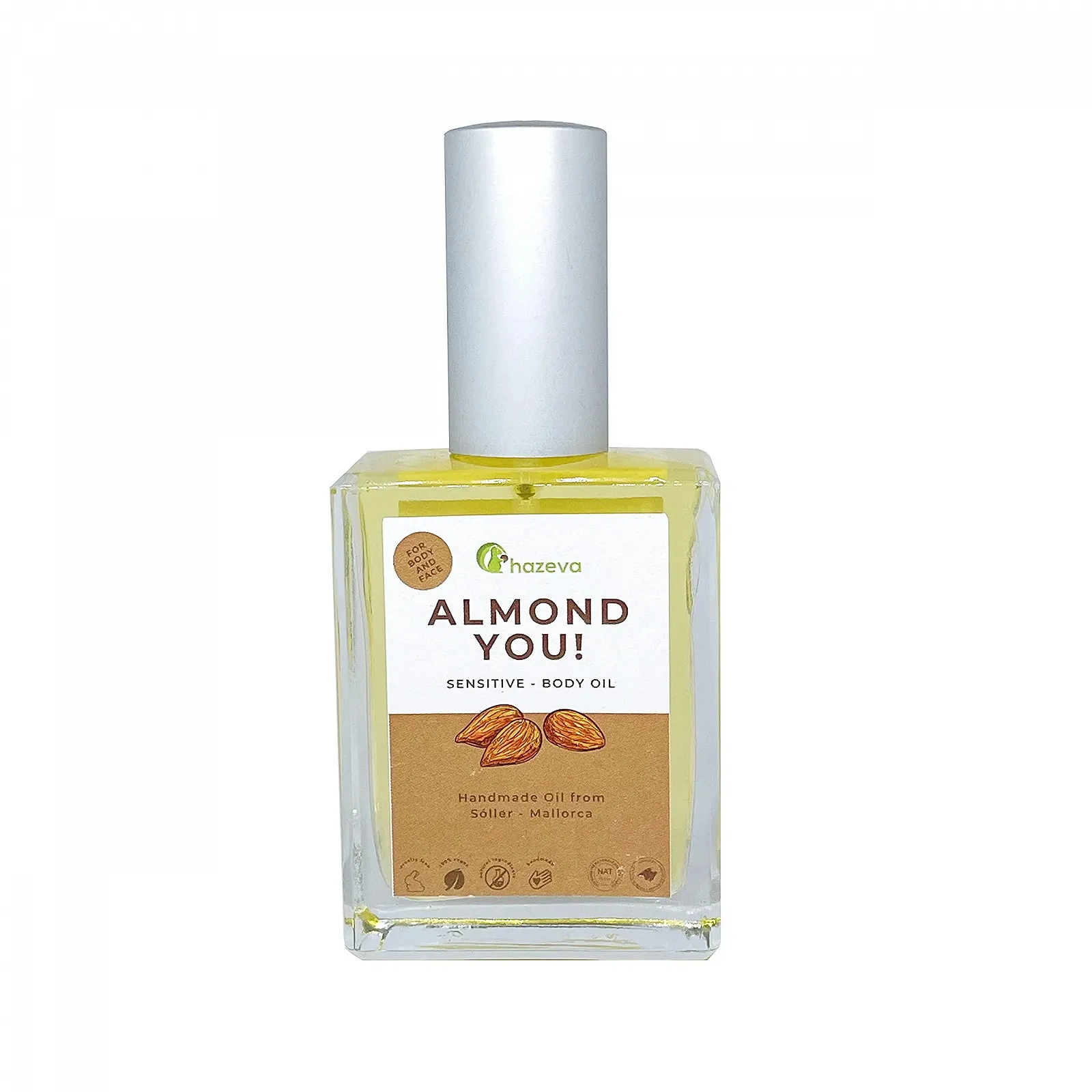 Набір для обличчя та тіла Подарунковий набір з 3 предметів Тверде оливкове мило Мигдаль Чиста мигдальна олія Бальзам для губ, фото №5