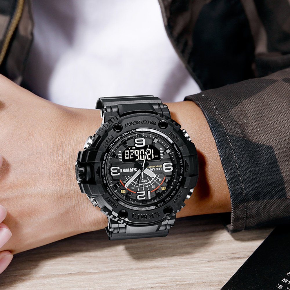 Годинник Skmei 1617 Black, фото №3