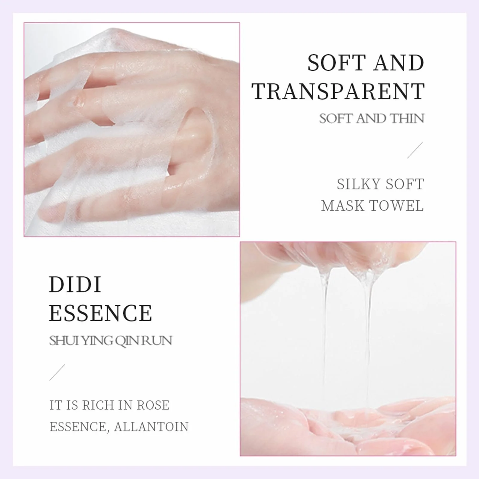 Маска для обличчя Probuk Набір 6 типів Фруктова маска для обличчя, Зволожуючі тканинні маски, фото №4