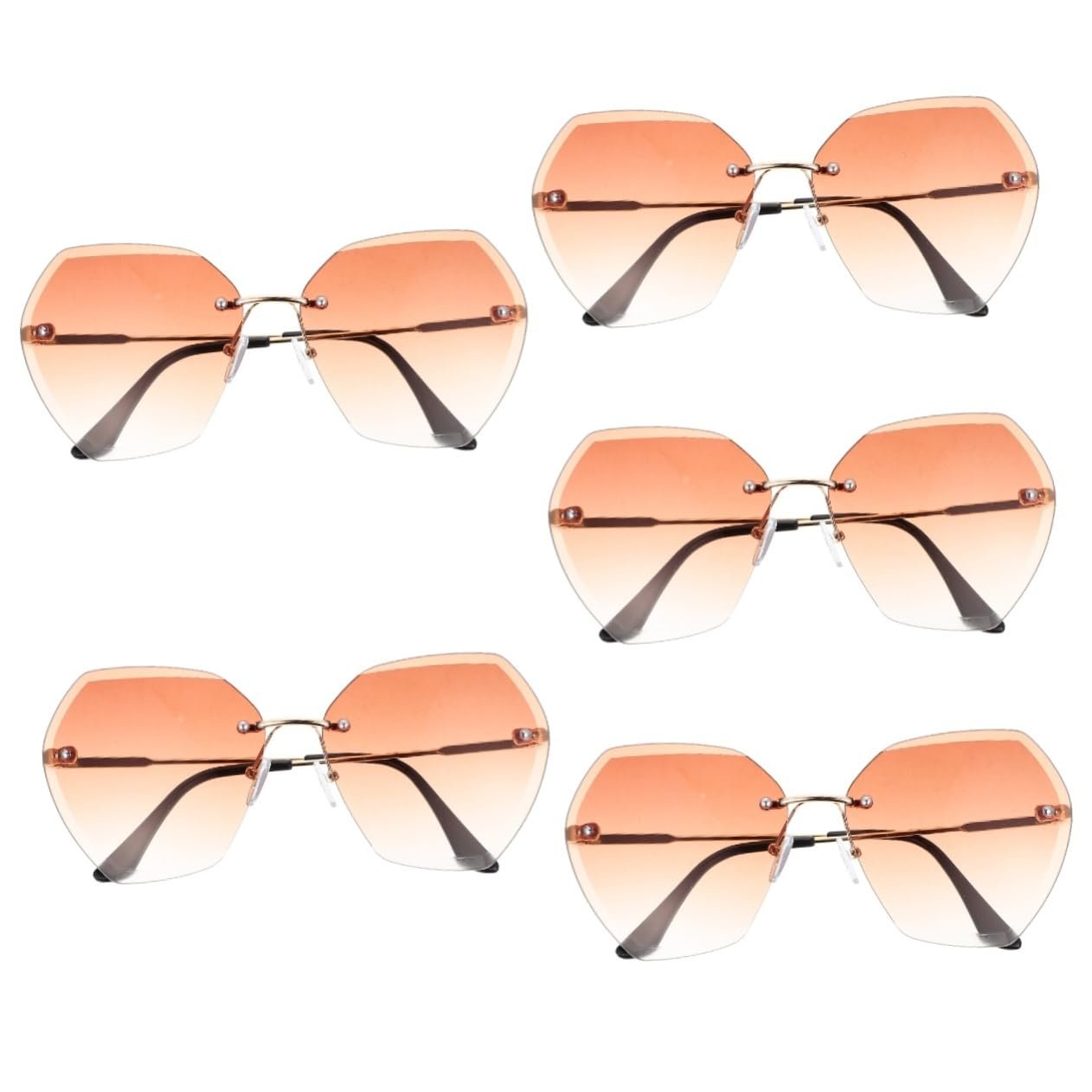 Сонцезахисні окуляри PACKOVE Набір 5 шт. Різнокольорові, фото №1