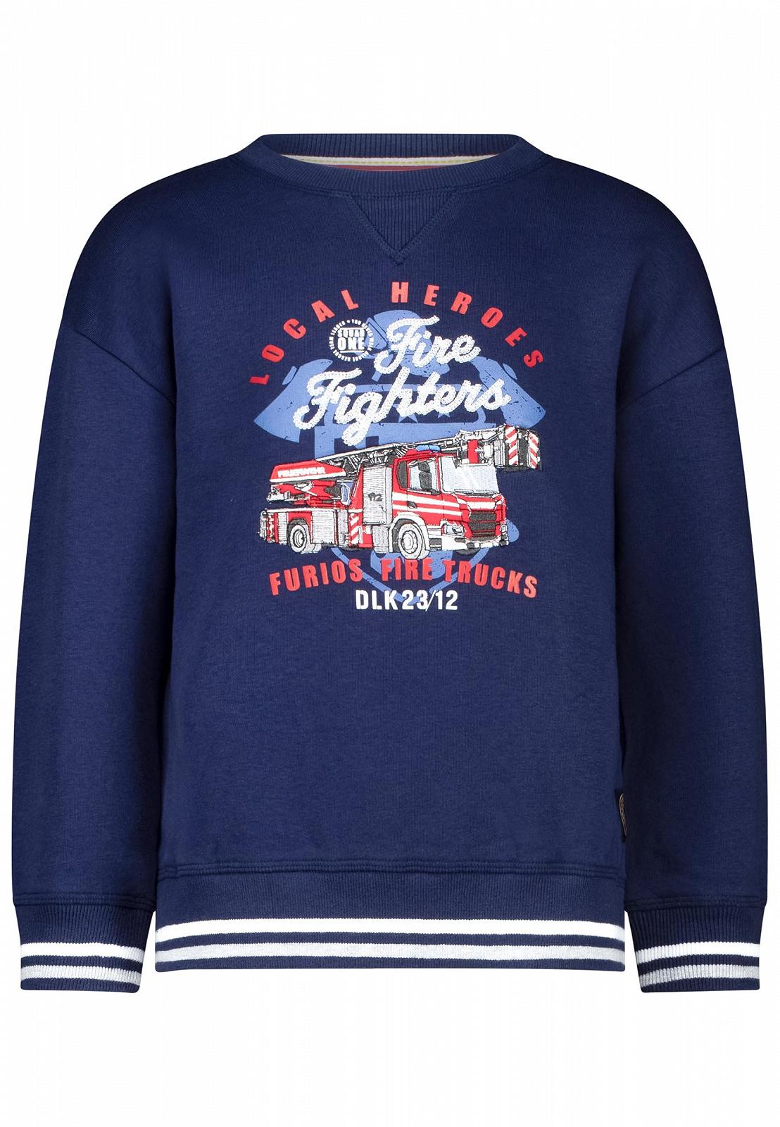 Комплект: футболка для мальчика SALT AND PEPPER Printemb Firefigh, фото №1