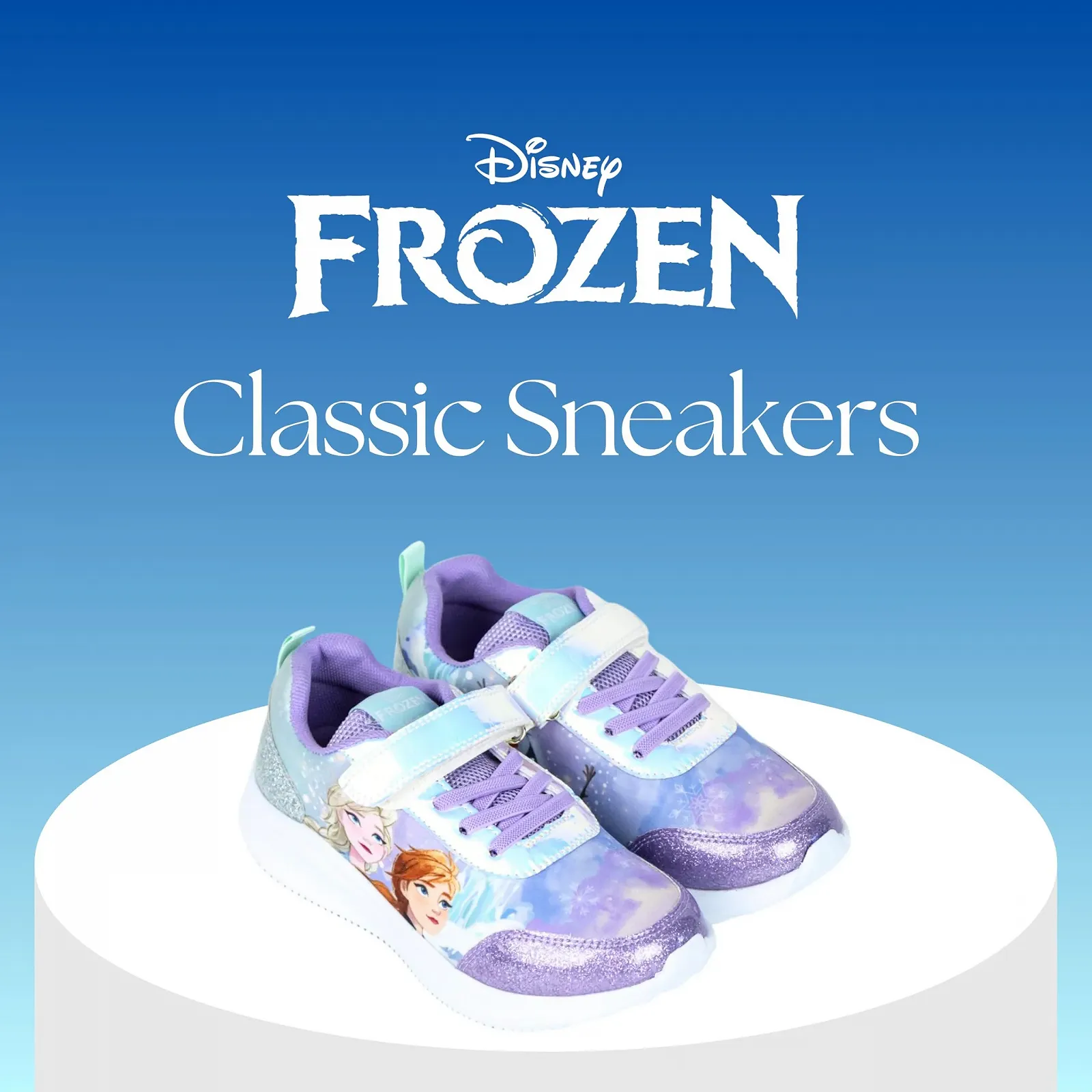 Кроссовки Disney Frozen Elsa и Анна для девочек, размеры UK 8-13, фото №2