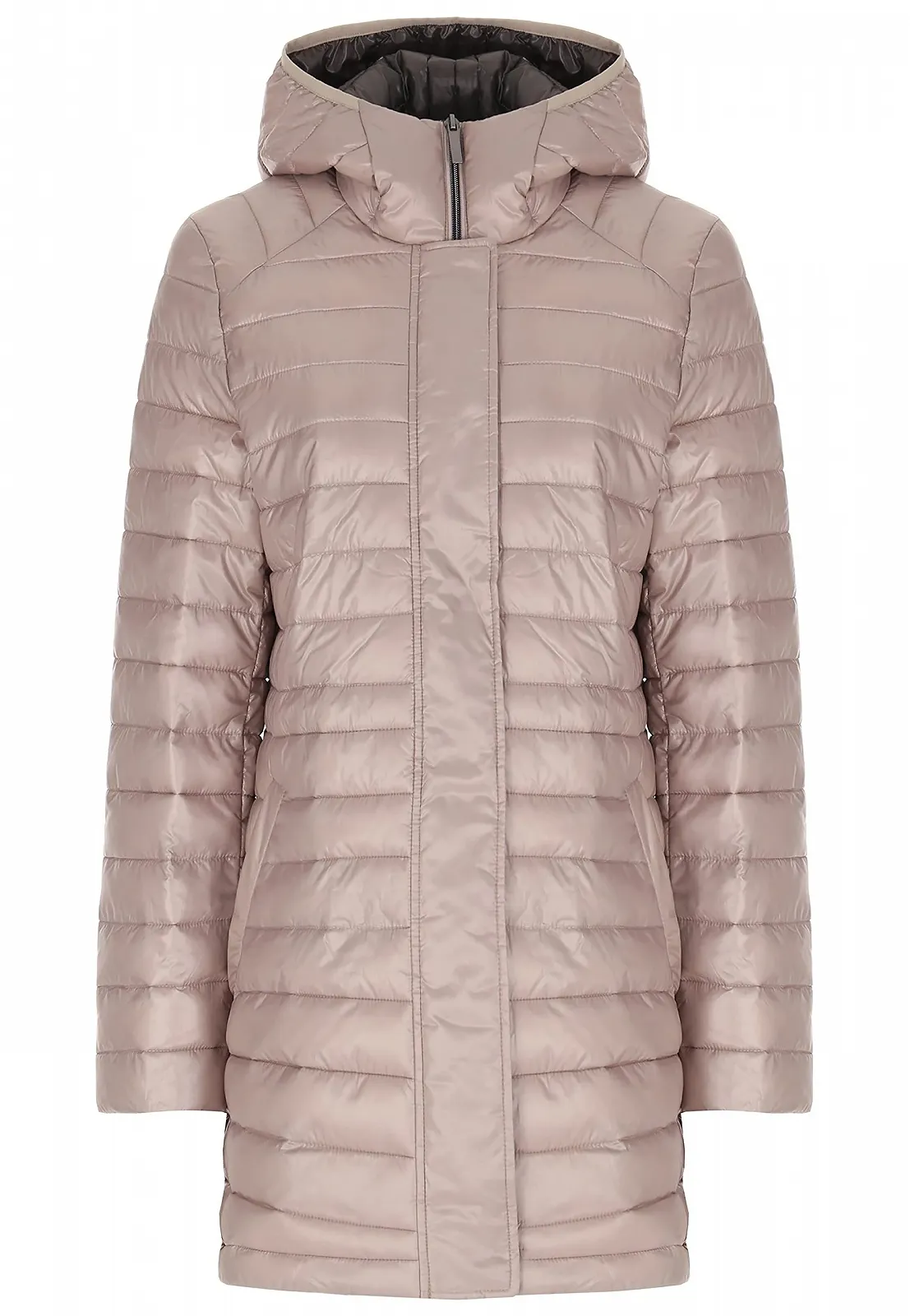 Легкое стеганое пальто с капюшоном для женщин ppep, фото №1