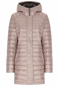 Легкое стеганое пальто с капюшоном для женщин ppep - Фото 1
