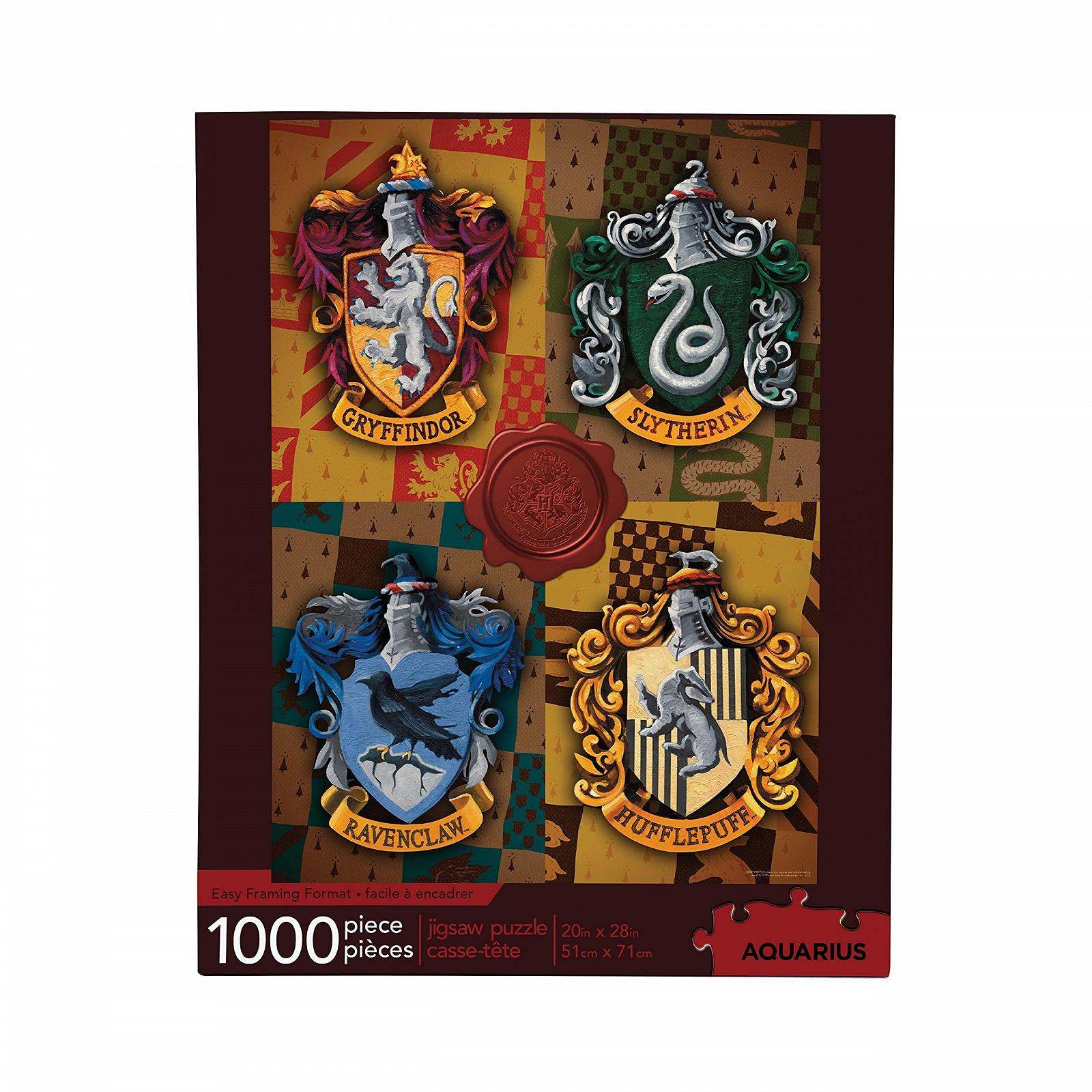 Пазл Harry Potter Crests nm 65303 1000 деталей 690 мм x 510 мм, фото №1