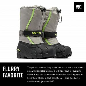Ботинки Sorel Flurry детские synthetic.ua - Фото 1