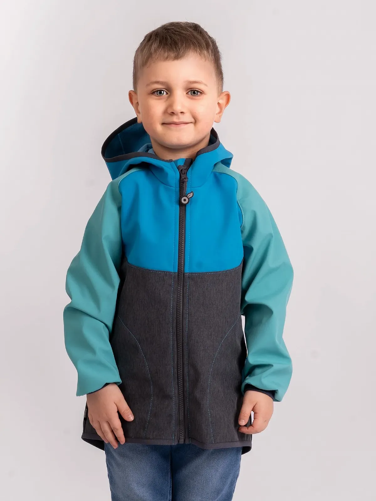 Софтшелл куртка Unuo Базова Дитяча Різнокольорова, фото №2