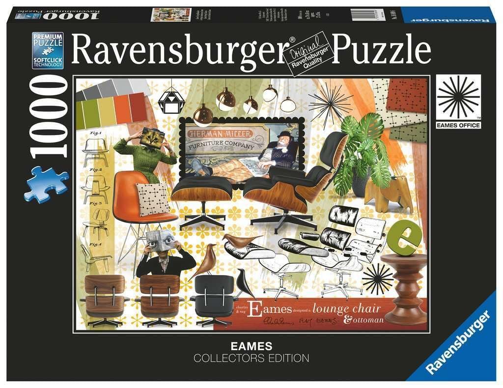 Пазл Ravensburger Eames Design Classic 16899 1000 деталей от 14 лет, фото №1