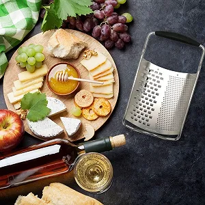 Терка Fackelmann 2 в 1 Нержавеющая сталь synthetic.ua - Фото 1