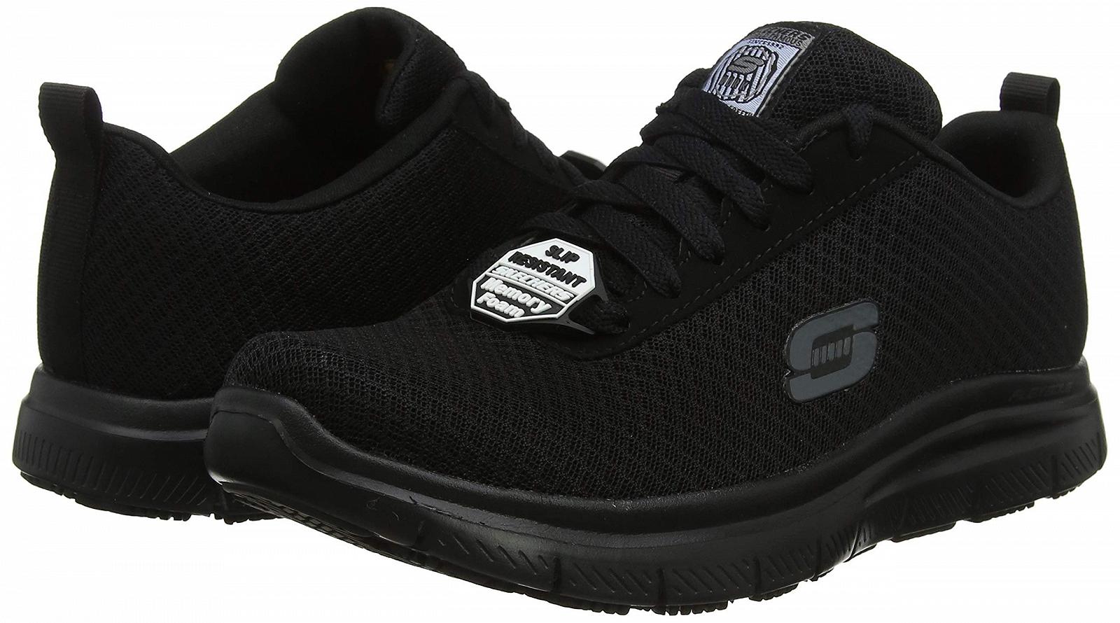 Кроссовки Skechers 77125 Blk Черные Мужские Memory Foam Черный, фото №7