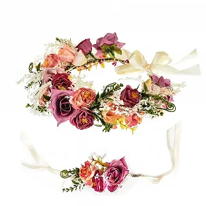 Венок Цветочный Аксессуар для волос - Фото 1