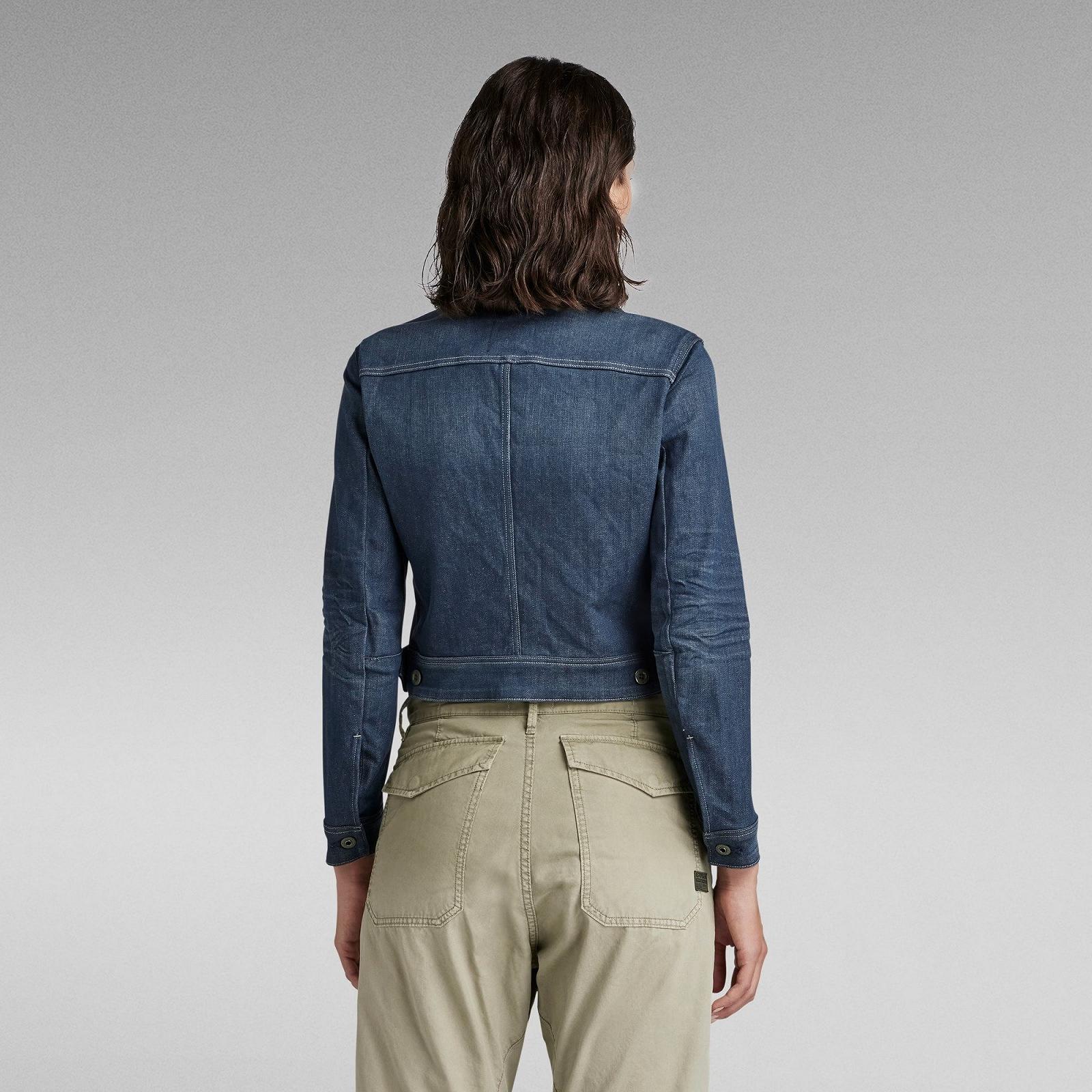 Женская джинсовая куртка G‑Star D‑Staq Panzer Stretch Denim Organic - S, фото №3 Женская джинсовая куртка G‑Star D‑Staq Panzer Stretch Denim Organic - S, фото №3