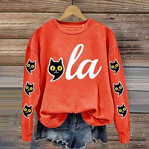 Женская толстовка Generisch без капюшона, блестящие топы, мягкая студенческая кофта на молнии, длинная толстовка Harajuku, футболка на Хэллоуин, куртка с капюшоном synthetic.ua - Фото 1