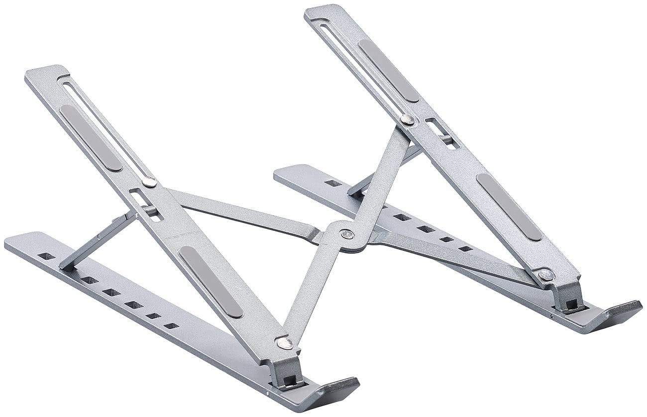 Подставка для ноутбука PEARL Алюминиевая Портативная до 39,5 см (15,6 дюймов) 6 Углов наклона, фото №7