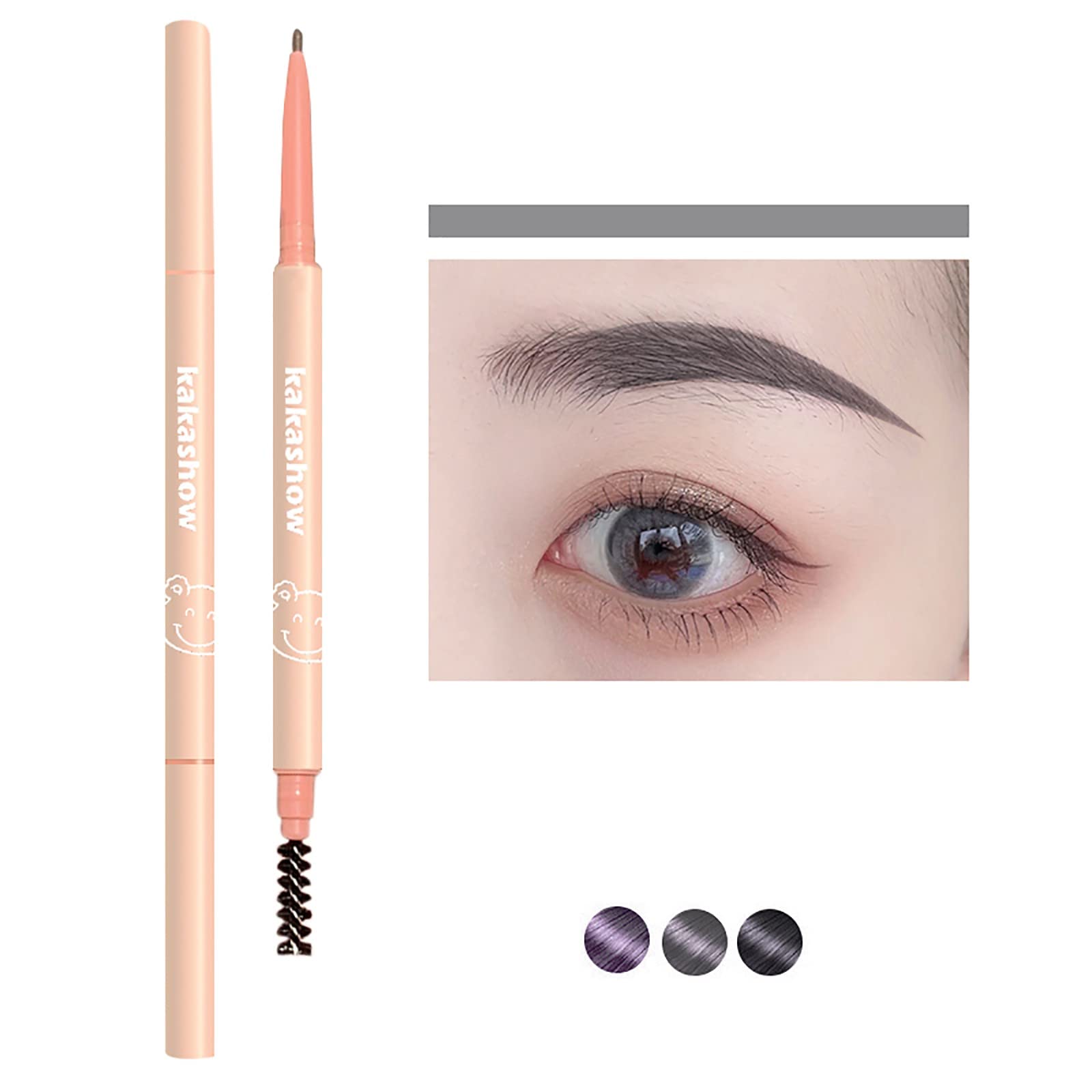 Карандаш для веснушек Faux Freckles Makeup Pen Lifelike Freckles Eyebrow Pencil and Brush натуральный уровень, фото №2