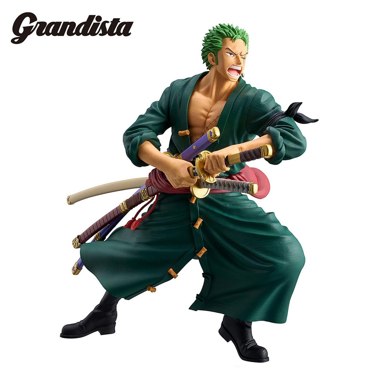 Фигурка Banpresto One Piece Grandist Roronoa Zoro Разноцветный, 22 см, фото №3