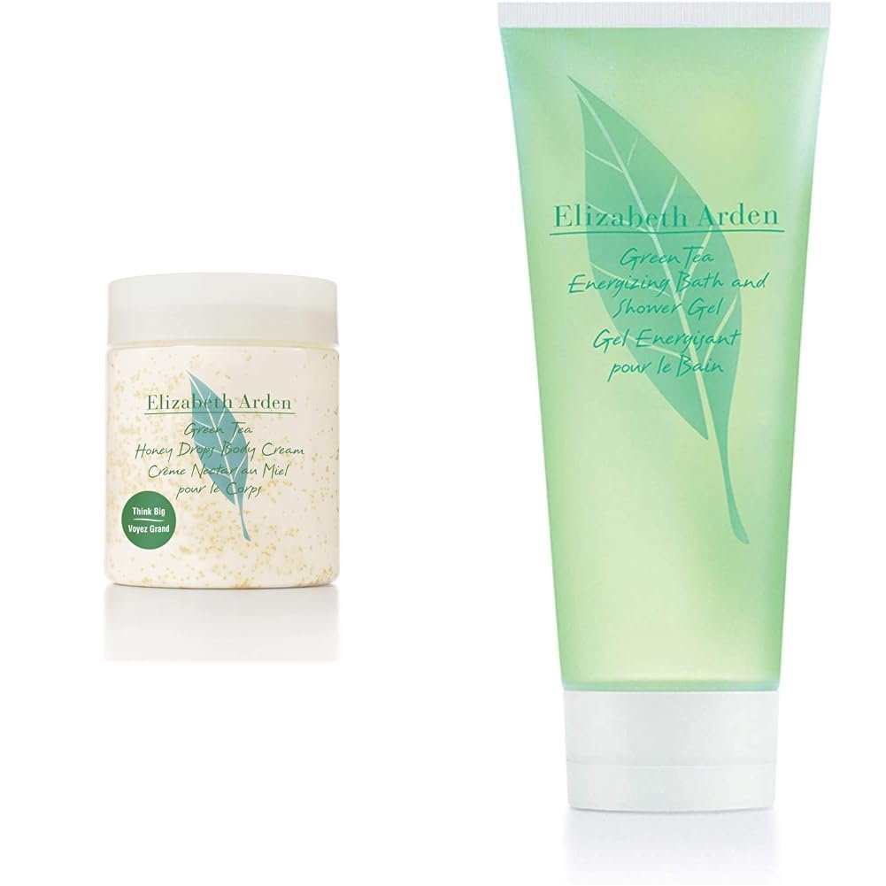 Набор Elizabeth Arden Green Tea Крем для тела Honey Drops и гель для душа Energizing 200 мл, фото №1
