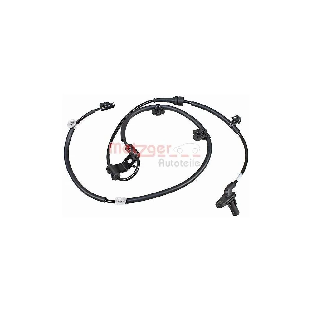 Датчик частоти обертання колеса METZGER 09001422 для HYUNDAI KIA, передня вісь, лівий, фото №1