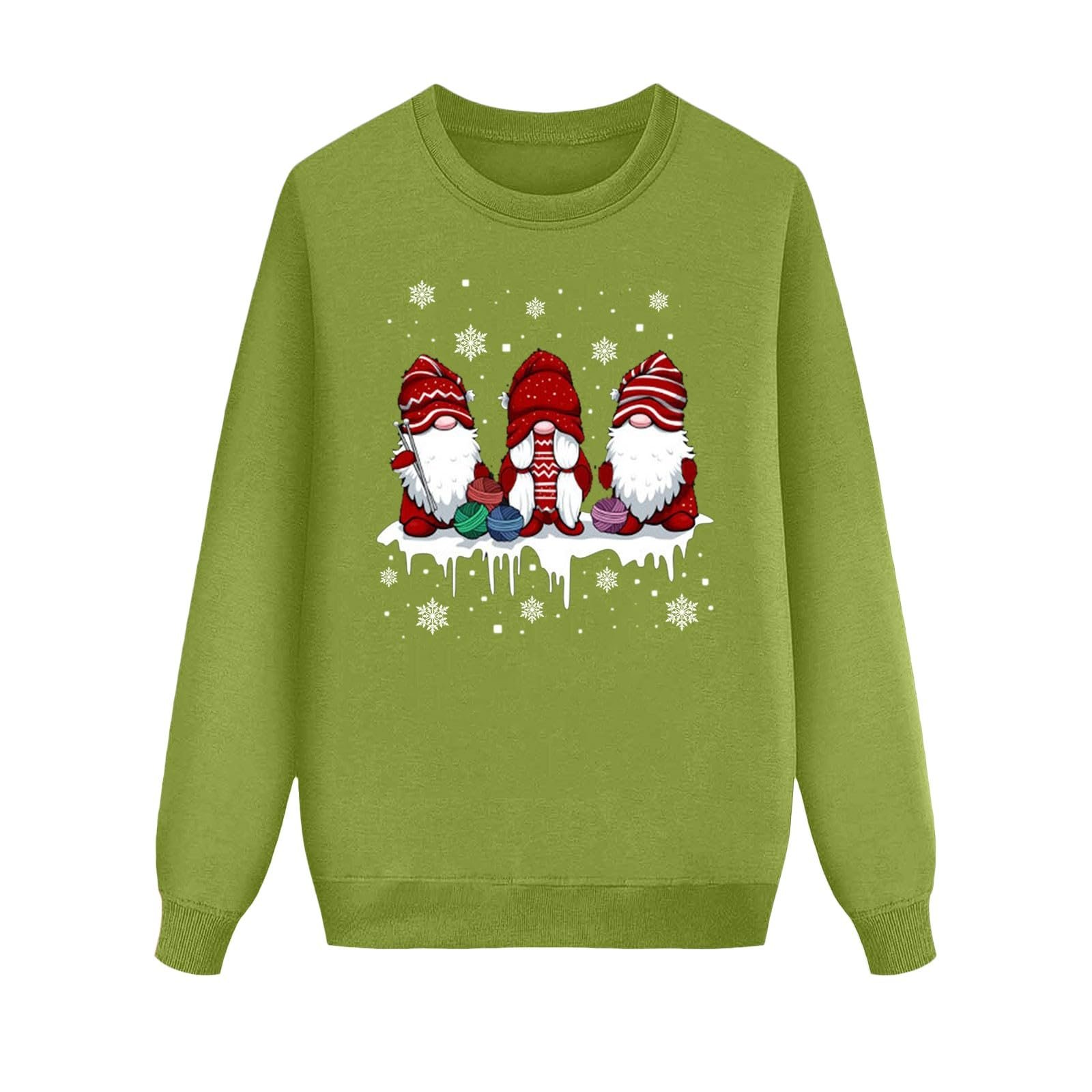 Рождественский свитшот Семейный Тематический Snowflake, Santa Claus 2024, фото №2