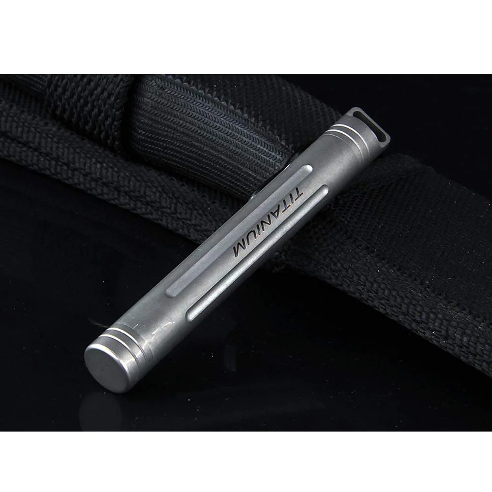 EDC Футляр для таблеток WING Mini Titanium Metal Sealed, металева герметична, фото №5