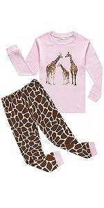 Піжама для дівчинки Childapjs З принтом - Фото 1