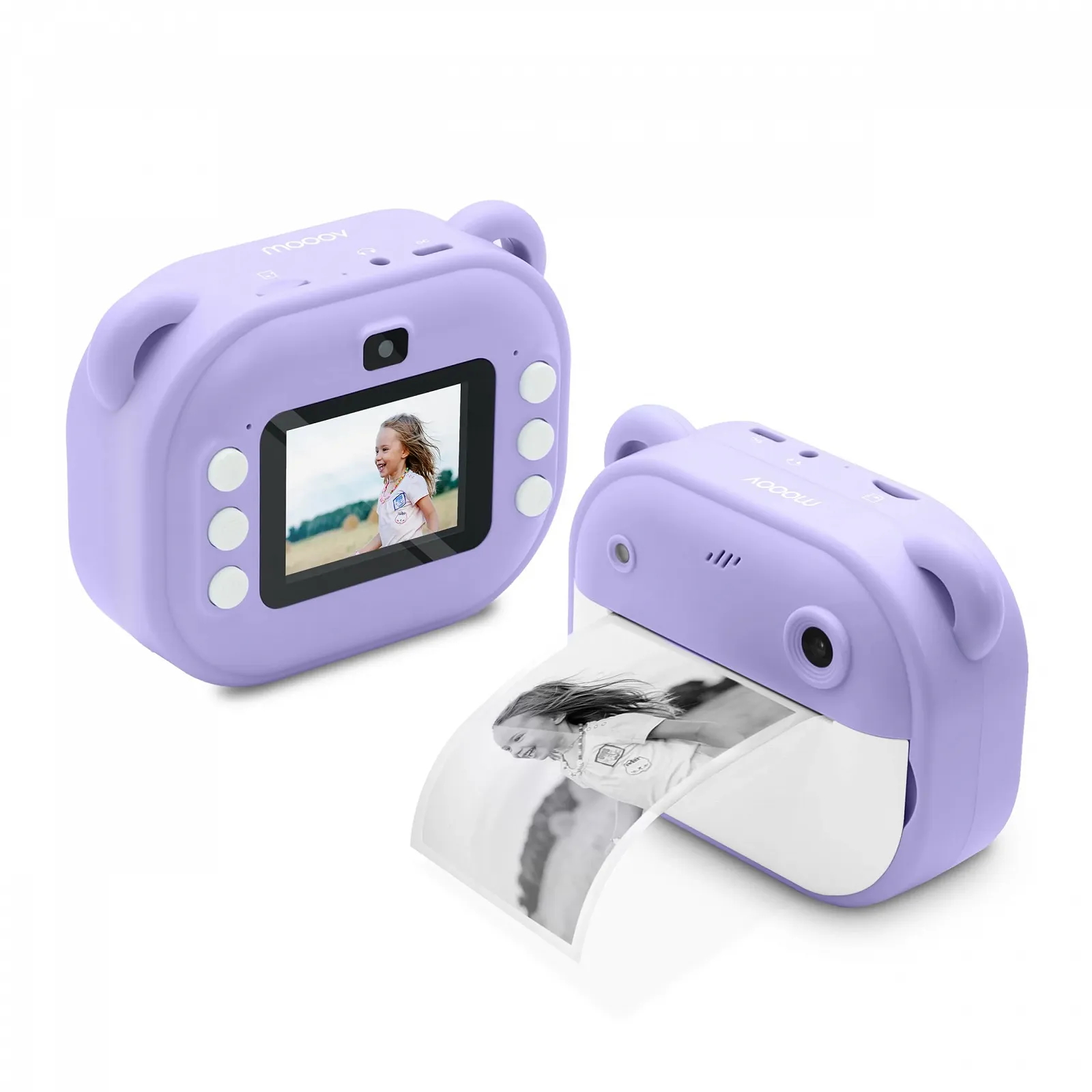 Камера мгновенной печати MOOOV 477523 Purple, фото №7