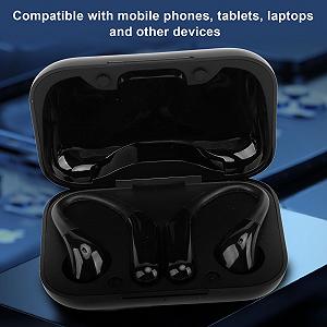 Наушники с голосовым переводчиком Annadue, беспроводные Bluetooth с сенсорным управлением, 144 языка онлайн-перевода в реальном времени, черный synthetic.ua - Фото 1