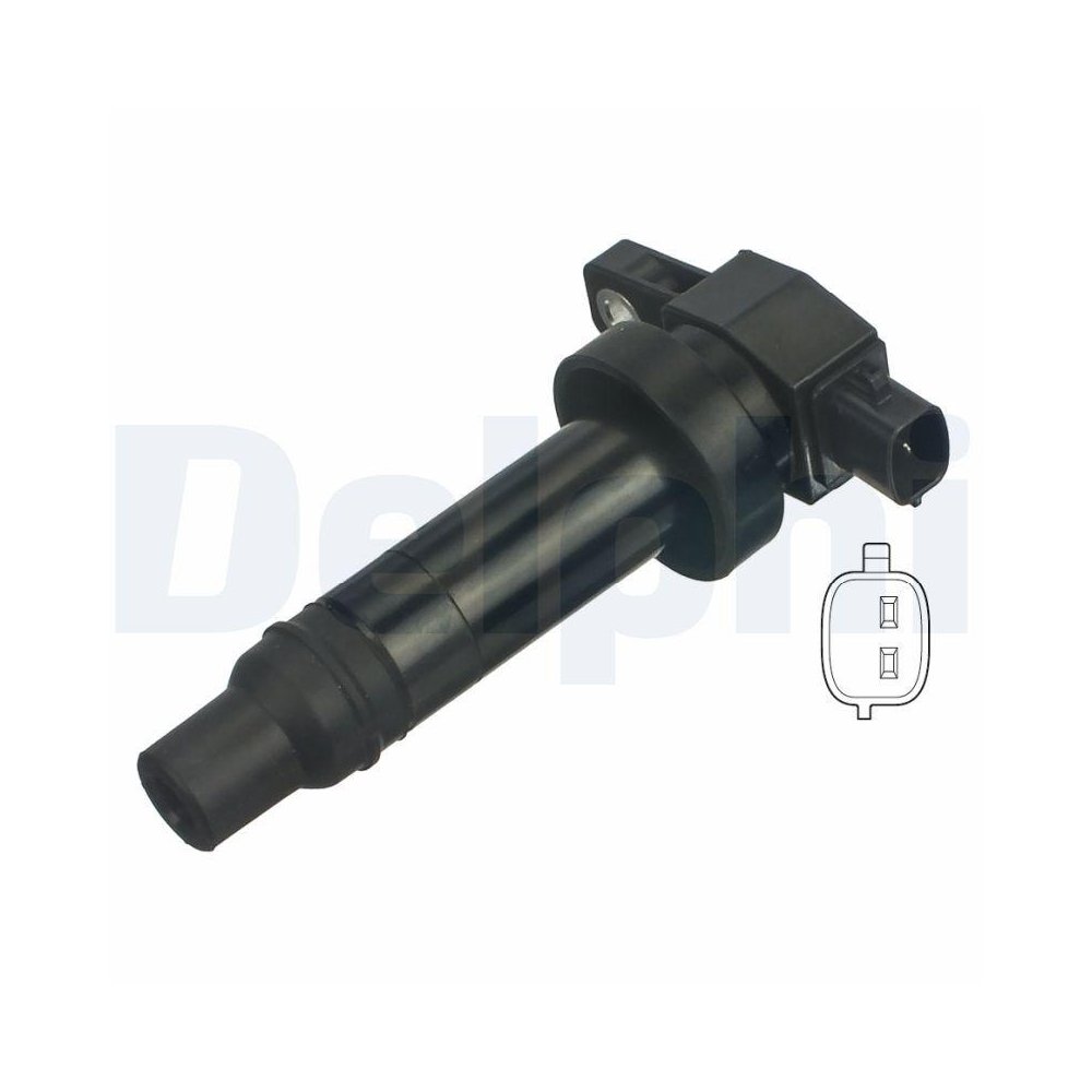 Катушка зажигания DELPHI GN10601-12B1 для HYUNDAI KIA HITACHI, фото №1 Катушка зажигания DELPHI GN10601-12B1 для HYUNDAI KIA HITACHI, фото №1