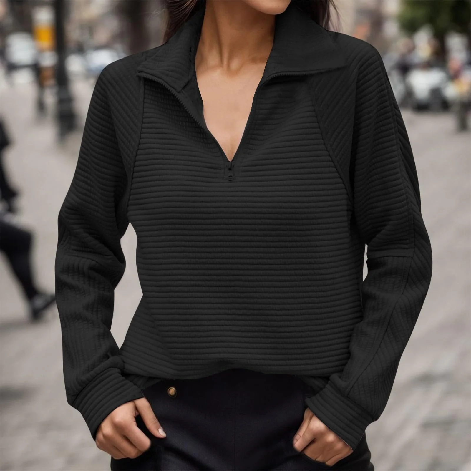 Жіночий світшот Y2K, зимові, осінні, фото №2