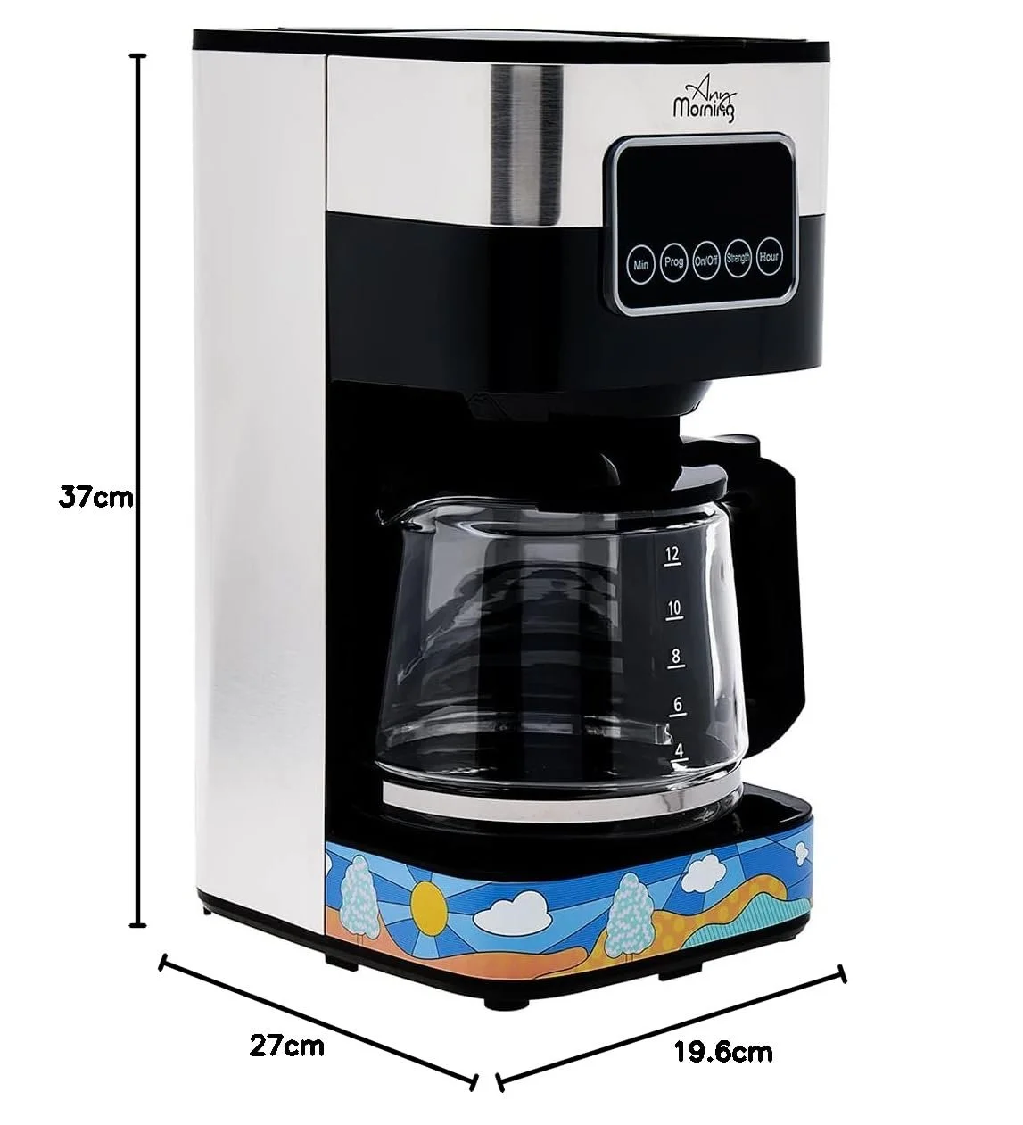 Капельная кофеварка Any Morning 1.5 л программируемая цифровая с таймером, фото №10