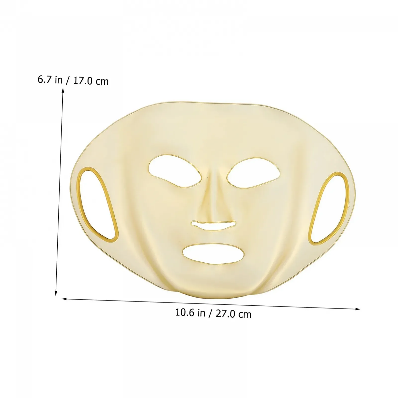 Маска Силіконова VICASKY 3 шт. Багаторазова з вушними гачками для фіксації, фото №2