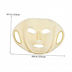 Маска Силиконовая VICASKY 3 шт. Многоразовая с ушными крючками для фиксации для салона и личного ухода за кожей. Предотвращает испарение synthetic.ua - Фото 1