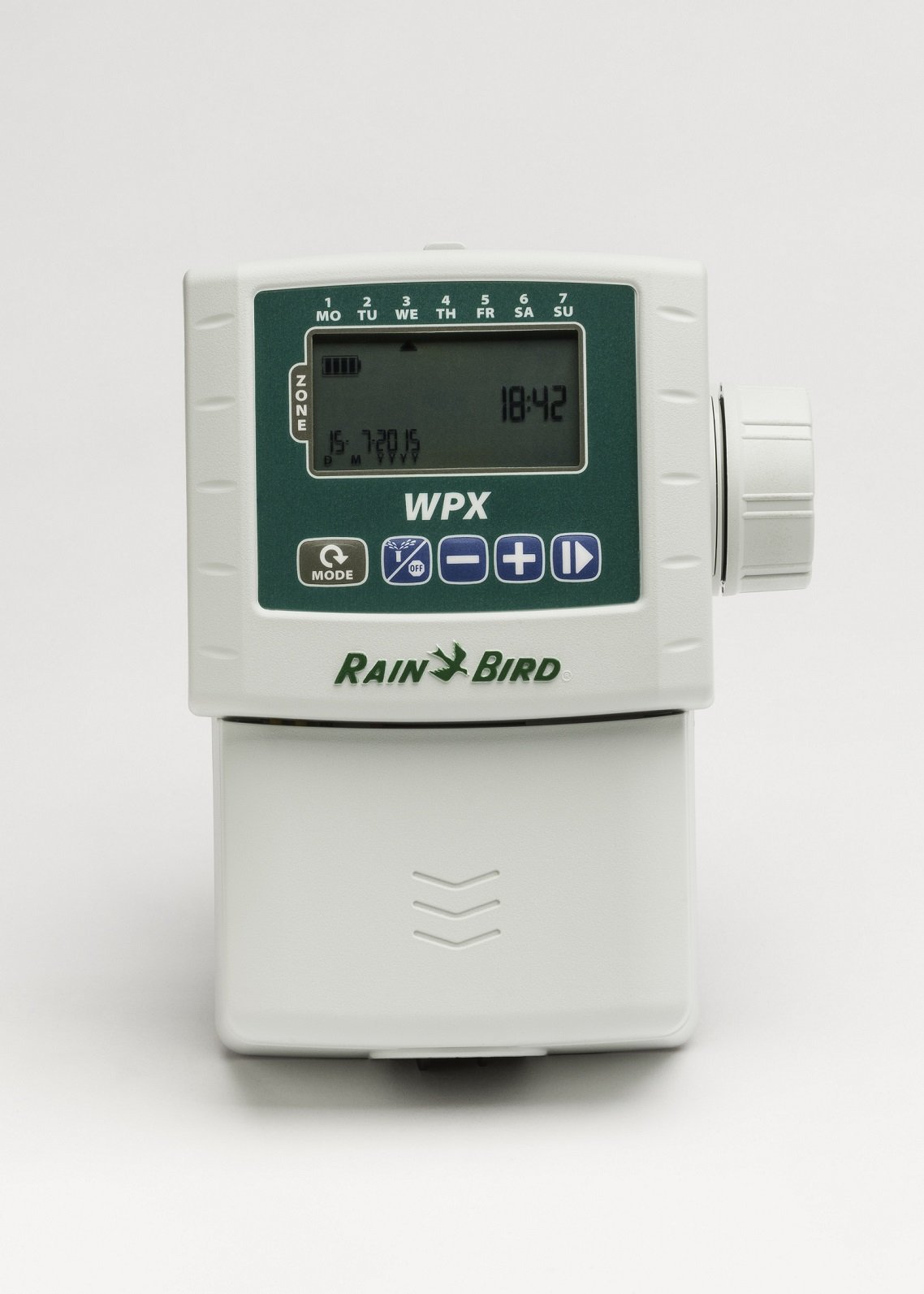 Контролер, таймер поливу Rain Bird WPX 9V Battery Operated 6 станцій, фото №1 Контролер, таймер поливу Rain Bird WPX 9V Battery Operated 6 станцій, фото №1