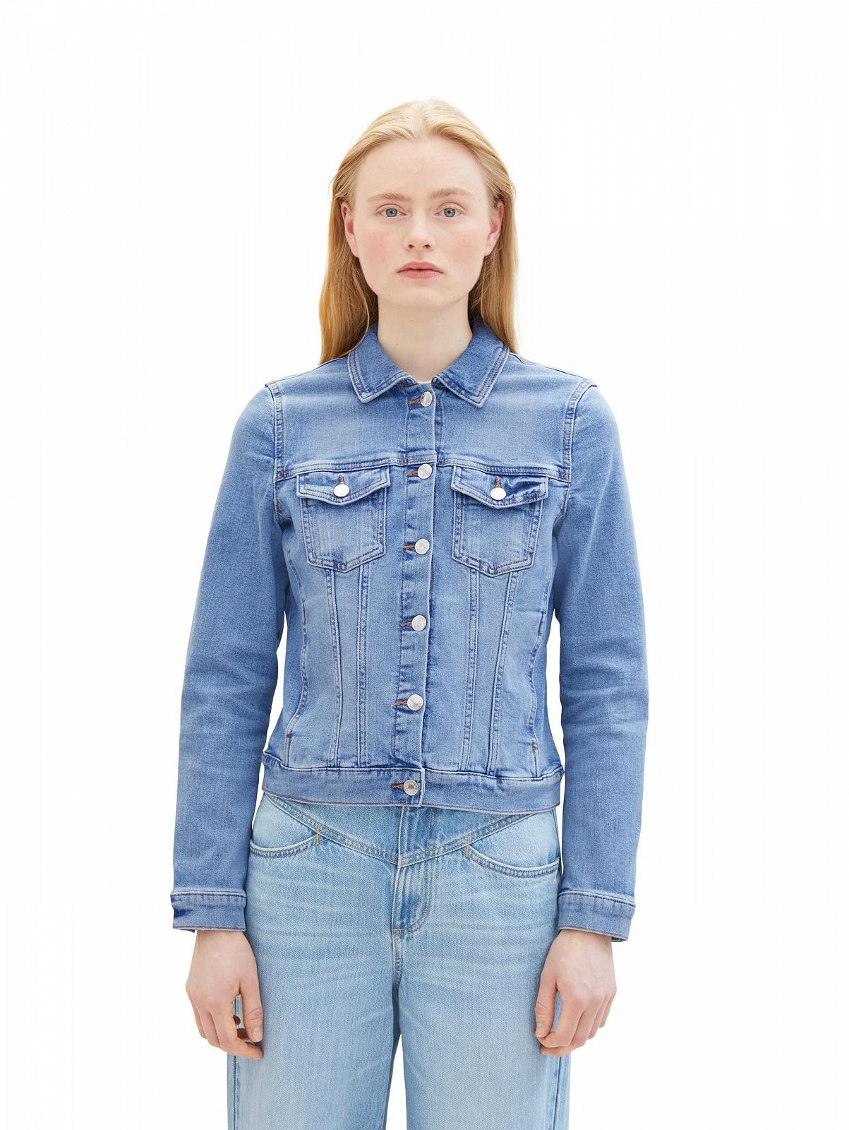 Джинсовая куртка TOM TAILOR Basic Denim Женская, фото №1