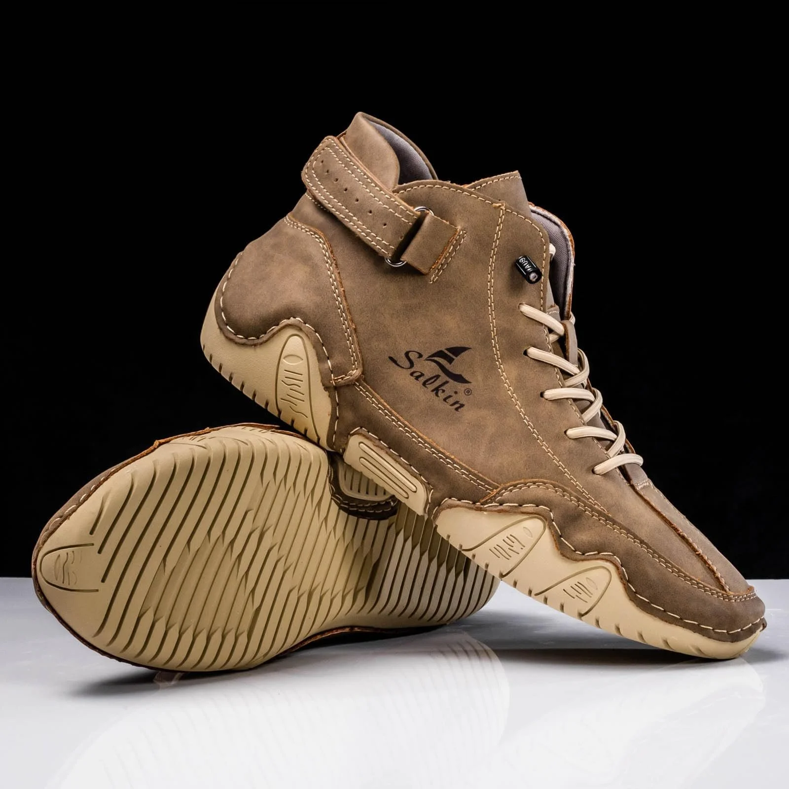 Чоловічі черевики Barefoot Шкіряні черевики Barefoot Водонепроникні, фото №4 Чоловічі черевики Barefoot Шкіряні черевики Barefoot Водонепроникні, фото №4