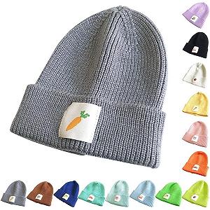 Шапка yeeplant Теплая шерстяная детская с милым фруктовым дизайном для девочек synthetic.ua - Фото 1