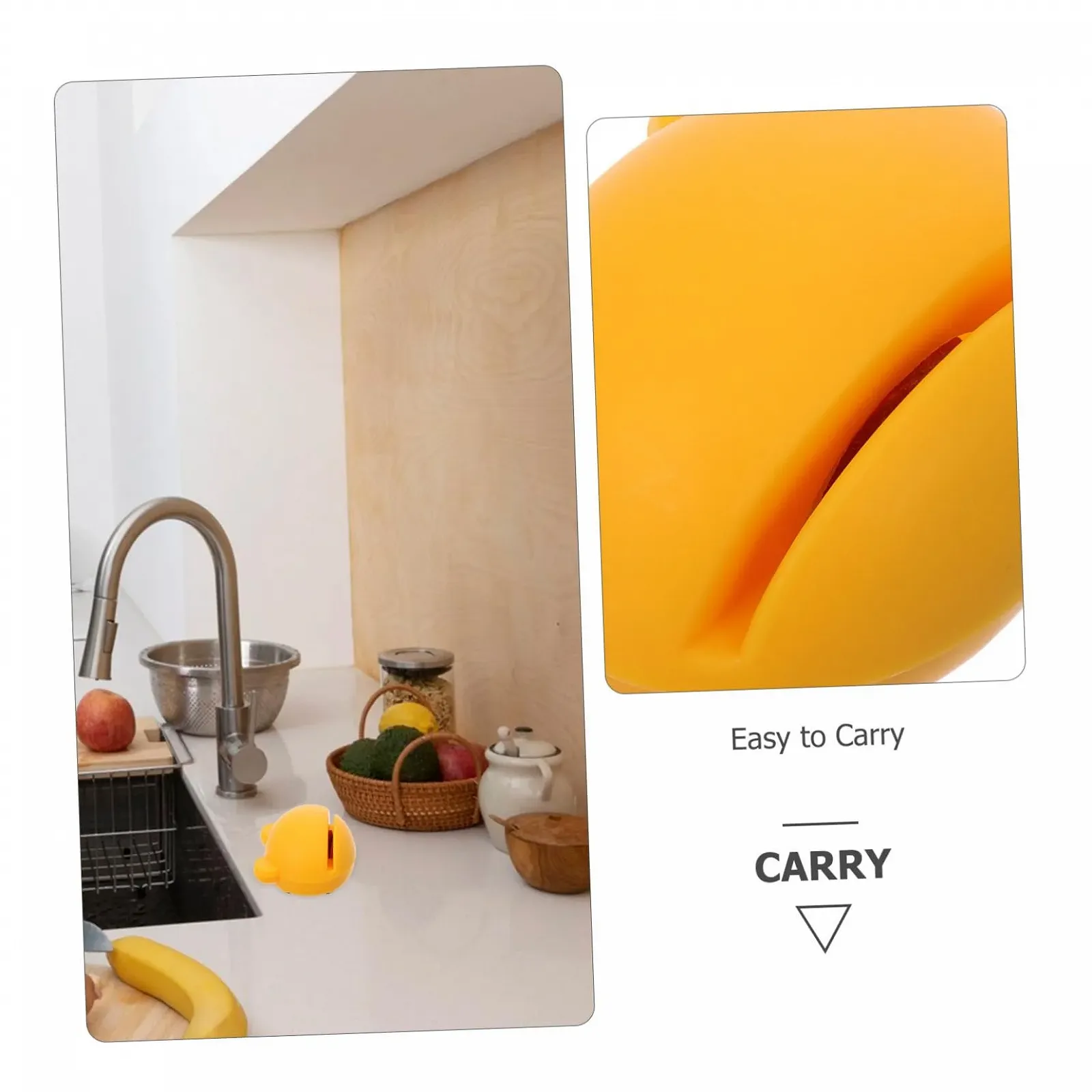 Точилка для ножей и ножниц Ciieeo беспроводная электрическая желтая ABS-пластик, фото №7