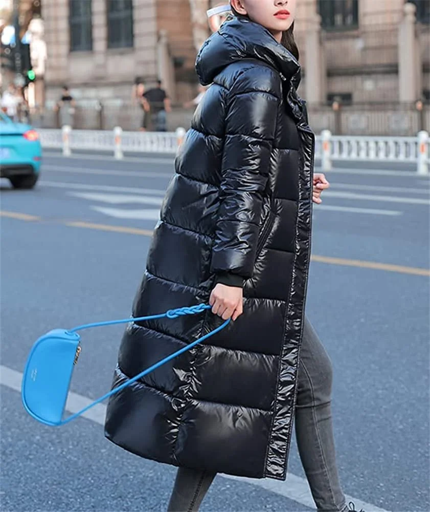 Пуховик Denxahao Жіночий з капюшоном, фото №2