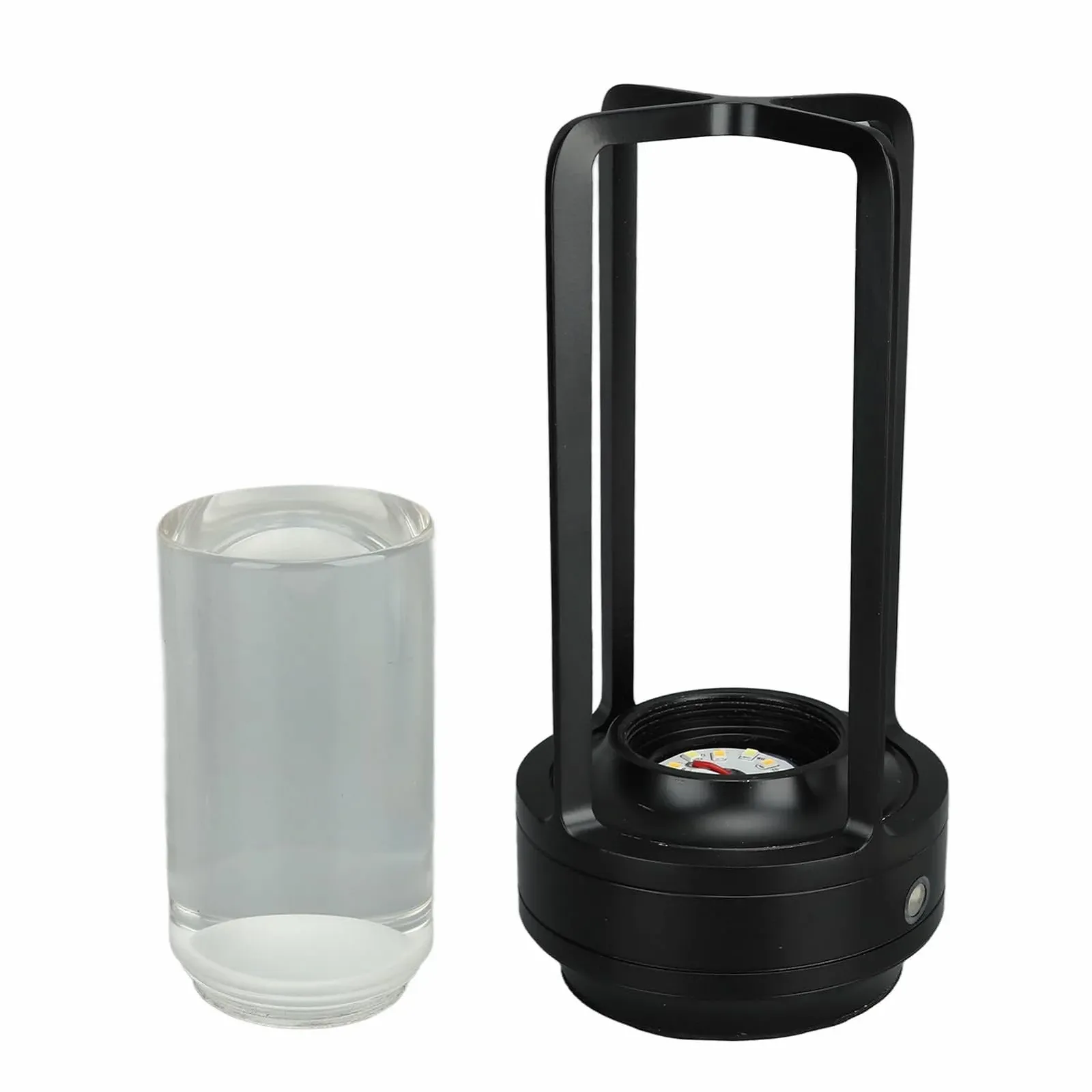 Настільна лампа YWBL-WH LED Бездротова Димерна 2000 mAh USB-C Чорний, фото №9