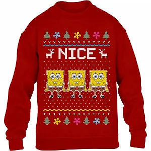 Джемпер Ugly Christmas Sponge Bob Дитячий - Фото 1