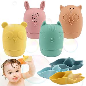 Набор игрушек для ванной 7 шт. Водные - Фото 1